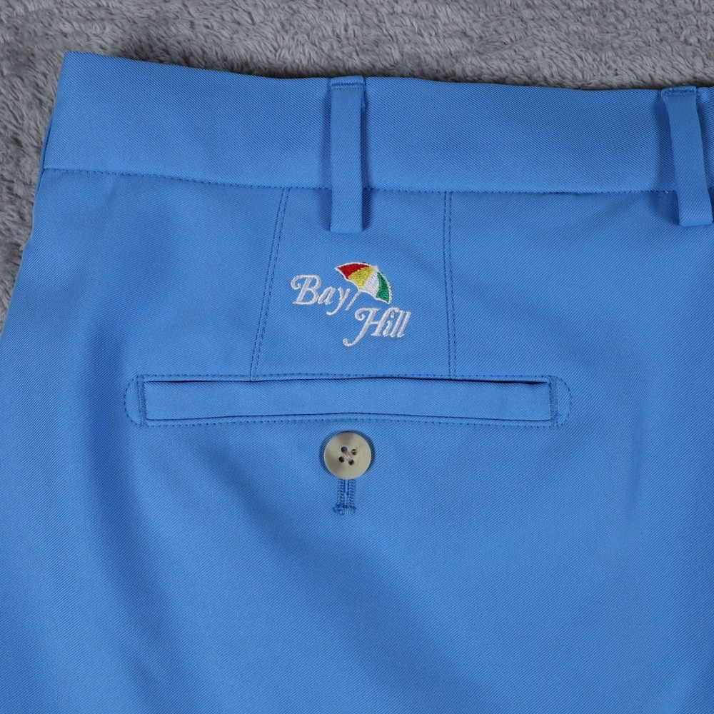 Peter Millar x Bay Hill Golf Shorts Mens 40 Blue Crown Sport Salem High Drape 9"